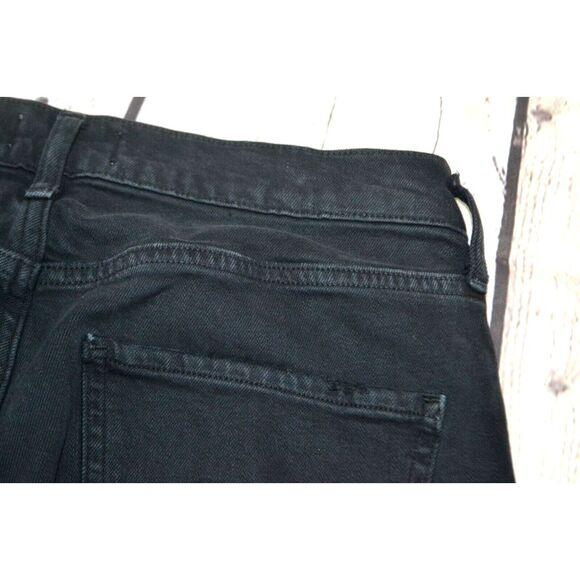AGOLDE Women's Toni Mid Rise Straight Jeans SIZE 28 Black - Picture 4 of 8